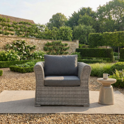 New England Chair - Grey - Malay - Wilko - thumbnail 3