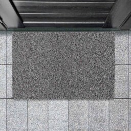 Floortex Doortex Twistermat Black and White Outdoor Doormat 90 x 120cm - Size: 120 x 90 x 0.8cm - Black / White - Wilko - thumbnail 3