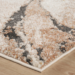 Desire Rugs Essence Terracotta Abstract Rug 200 x 290cm - Size: 290 x 200 x 2cm - Orange - Wilko - thumbnail 4