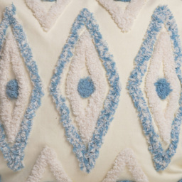 Intimate Oslo Tufted Blue Filled Cushion 43 x 43cm 2 Pack - Intimates - Wilko - thumbnail 3