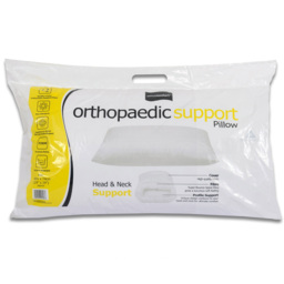 Easycomfort White Orthopaedic Support Pillow - Size: Single - Easy Comfort - Wilko - thumbnail 1