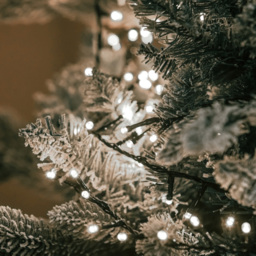 The Christmas Centre 240 Bright White LED Multifunction Green Cable String Light 28m - Size: 1800 x 0.5 x 1cm - Wilko - thumbnail 5