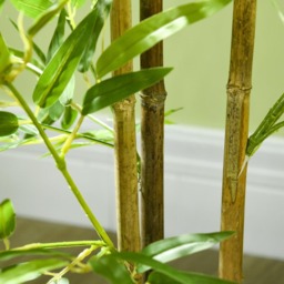 Portland Artificial Bamboo Tree in Pot 120cm - Size: 120 x 15 x 15cm - Green - Wilko - thumbnail 4