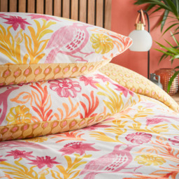 furn. Alentejo Double Multicolour Trending Duvet Cover Set - Yellow - Wilko - thumbnail 4