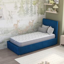 Aspire Kids Double Sprung Anti Allergy Mattress - White - Wilko - thumbnail 4
