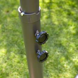 Home Source Gozo Grey Overhanging Cantilever Crank Parasol - Size: 3m - Wilko - thumbnail 7