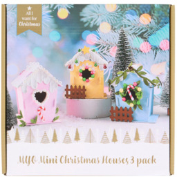 Make Your Own Mini Christmas Houses - All I Want For Christmas - Wilko - thumbnail 1