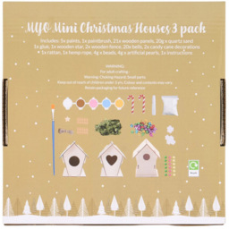 Make Your Own Mini Christmas Houses - All I Want For Christmas - Wilko - thumbnail 3