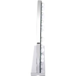 Living and Home LED Makeup Mirror with 3 Modes - Size: 50 x 49 x 16.5cm - Silver - Wilko - thumbnail 4