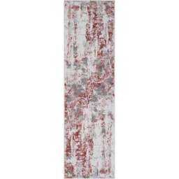 Desire Rugs Styra Pink Abstract Rug 60 x 220cm - Wilko
