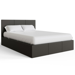 GFW Small Double Grey Side Lift Ottoman Bed - Wilko - thumbnail 4
