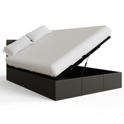 GFW Small Double Grey Side Lift Ottoman Bed - Wilko - thumbnail 5