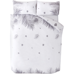 Rapport Home PH Tropics Double Grey Duvet Set - Silver - Wilko - thumbnail 4