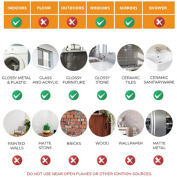 Walplus Santa and Rudolph with Baubles Double-Sided Christmas Window Stickers 83 Piece - Size: 0.2 x 100 x 145cm - Red - Wilko - thumbnail 6