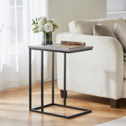 VIDA DESIGNS Brooklyn Grey Side Table - Wilko - thumbnail 4