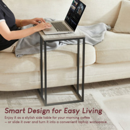 VIDA DESIGNS Brooklyn Grey Side Table - Wilko - thumbnail 7