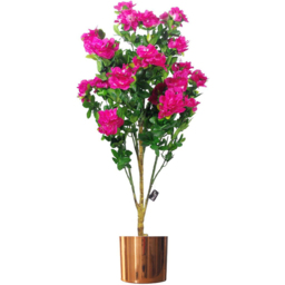 Botanik Polished Copper Finish Metal Planter 20 x 18cm - Size: 18 x 20 x 20cm - Wilko - thumbnail 7