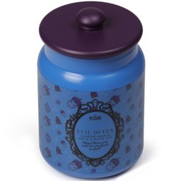 Disney Villains Evil Queen Apple and Black Iris Scented Candle 430g - Size: 15.1 x 10.6 x 9cm - Blue - Wilko - thumbnail 4