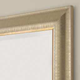 Yearn Gold Champagne Textured Wall Mirror 118 x 92cm - Wilko - thumbnail 4