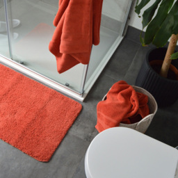 Allure Bath Fashions Luxury Zero Twist Egyptian Cotton Terracotta Hand Towel 50 x 85cm 2 Pack - Size: 50 x 85 x 1cm - Wilko - thumbnail 3