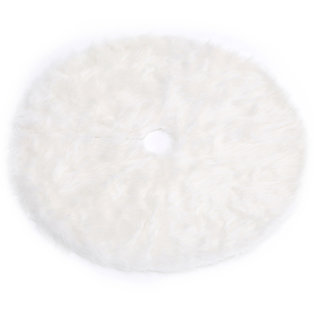 Living and Home Snow White Christmas Tree Skirt 78cm - Size: 1 x 78 x 78cm - Wilko - image 1