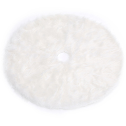 Living and Home Snow White Christmas Tree Skirt 78cm - Size: 1 x 78 x 78cm - Wilko