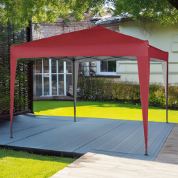 Red 3 x 3m Pop Up Outdoor Gazebo - MCC - Wilko - thumbnail 1