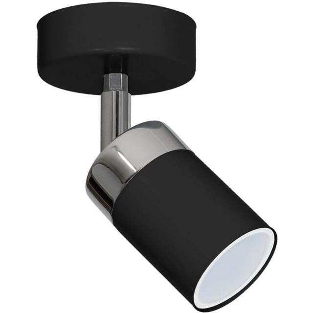 Milagro Joker Black Wall Lamp 230V - Size: 11 x 11 x 13cm - Wilko - image 1