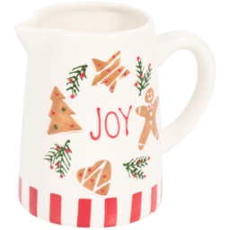 Festive Stone Gingerbread Jug - Wilko - thumbnail 4