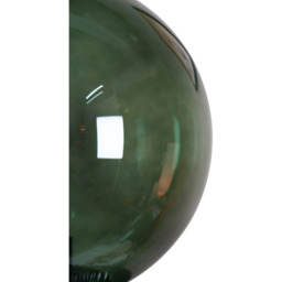 Callahan Glass Lamp Green - Wilko - thumbnail 2
