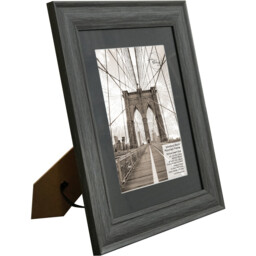 Winsford Black Mounted Frame 8 x 6 inch - Size: A5 - The Port. Co Gallery - Wilko - thumbnail 3