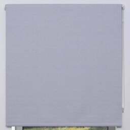 Textured Linen Blackout Blind Silver 180cm - Linen Silver - Wilko - thumbnail 7