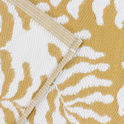 furn. Tocorico Mustard Recycled Outdoor Rug 120 x 180cm - Yellow - Wilko - thumbnail 6