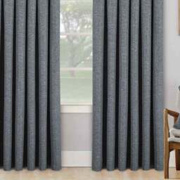 Divante Dusk Blackout Thermal Curtains - Charcoal/229cm - Wilko - thumbnail 7