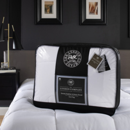 The Lyndon Company Single Natural Goose Feather and Down Duvet 10.5 Tog - White - Wilko - thumbnail 3