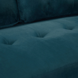 Furniture One 3 Seater Green Corner Storage Sofa Bed - Wilko - thumbnail 7