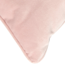 Wilko Pink Velour Cushion 55 x 55cm - thumbnail 5