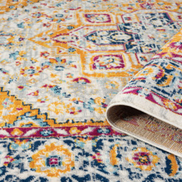 Desire Rugs San Marino Multicolour Floral Rug 160 x 230cm - Size: 230 x 160 x 0.8cm - Wilko - thumbnail 5