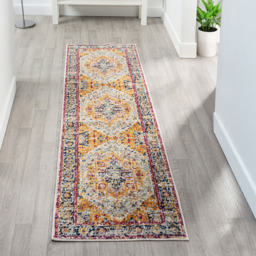 Desire Rugs San Marino Multicolour Floral Rug 160 x 230cm - Size: 230 x 160 x 0.8cm - Wilko - thumbnail 7
