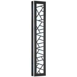 ENER-J PrismGrid 30W CCT Adjustable and Dimming Geometrical Acrylic LED Wall Light 60 x 11cm - Size: 4.5 x 11 x 60cm - n/a - ENERJ - Wilko - thumbnail 1