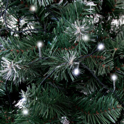 The Christmas Workshop 100 LED White String Light - Wilko - thumbnail 3