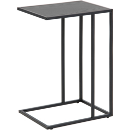 Florence Seaford Black Metal Side Table - Furniture To Go - Wilko - thumbnail 3