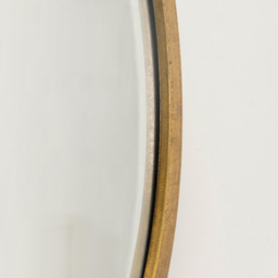 MirrorOutlet Rowan Gold Bevelled Round Wall Mirror 100 x 100cm - Wilko - thumbnail 6