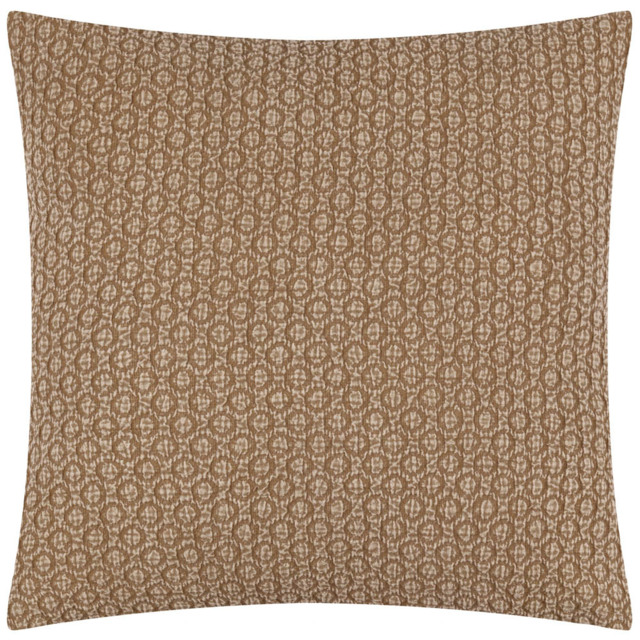 Yard Tryfan Textured Biscuit Cotton Polyester Filled Cushion - Size: 50 x 50cm - Cream - Wilko - image 1