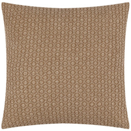 Yard Tryfan Textured Biscuit Cotton Polyester Filled Cushion - Size: 50 x 50cm - Cream - Wilko - thumbnail 1