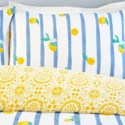 Sorrento Duvet Set Yellow King - Divante - Wilko - thumbnail 4