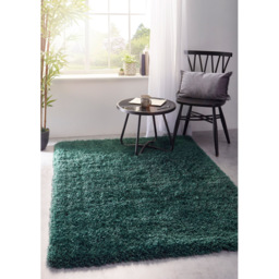 Origins Chicago Forest Green Shaggy Rug 160 x 230cm - Origins Rugs - Wilko - thumbnail 3