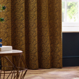 Paoletti Galaxy Gold Chenille Eyelet Curtain 229 x 229cm - Size: W 229 x D 229cm - Wilko - thumbnail 5