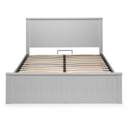 Julian Bowen Maine Double Dove Grey Ottoman Bed - Wilko - thumbnail 4