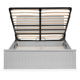Julian Bowen Maine Double Dove Grey Ottoman Bed - Wilko - thumbnail 7